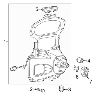 Jeep OE - Spare Tire Carrier - Carrier & Components (PLUG-IN HYBRID EV-GAS (PHEV))