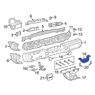 Jeep OE - Trailer Hitch Bracket