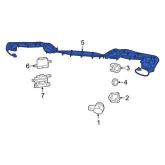 Jeep OE - Rear Parking Aid System Wiring Harness