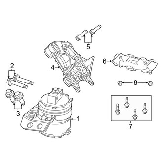 Jeep OE - Engine & Transmission Mounting (6.4L)