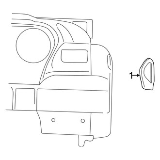 Jeep OE - Front Lamps - Side Repeater Lamps