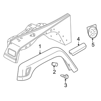 Jeep OE - Fender - Exterior Trim