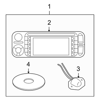 Jeep OE - Electrical - Navigation System Components