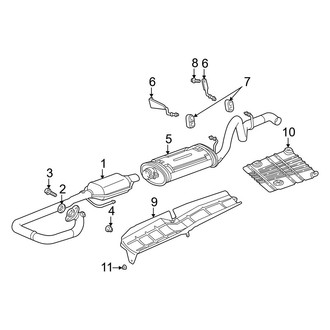 Jeep OE - Exhaust System - Exhaust Components