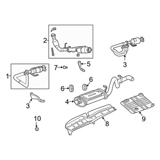 Jeep OE - Exhaust System - Exhaust Components