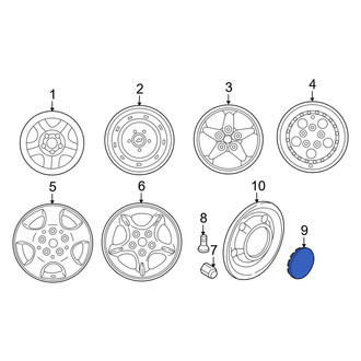 Jeep OE - Wheel Cap