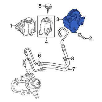 Jeep OE - Power Steering Pump Pulley
