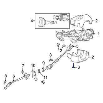 Jeep OE - Steering Column Cover Screw