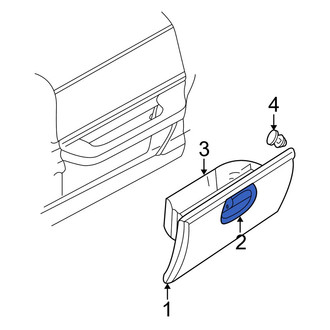 Jeep OE - Front Glove Box Latch