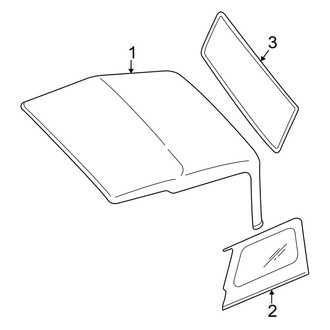 Jeep OE - Convertible/Soft Top - Cover & Components