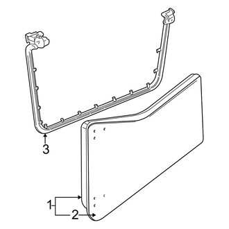 Jeep OE - Door & Components (Half Door)