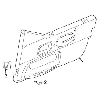 Jeep OE - Door - Interior Trim (Half Door)