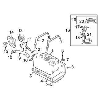 Jeep OE - Fuel System Components