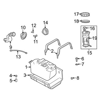 Jeep OE - Fuel System Components