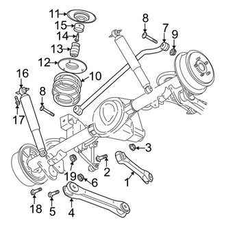 Jeep OE - Rear Suspension - Suspension Components