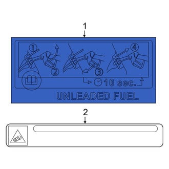 Jeep OE - Fuel Information Label
