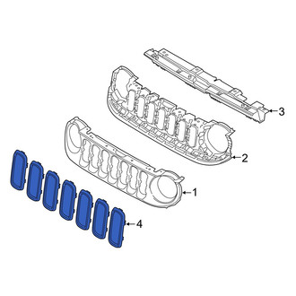 Jeep OE - Front Grille Molding