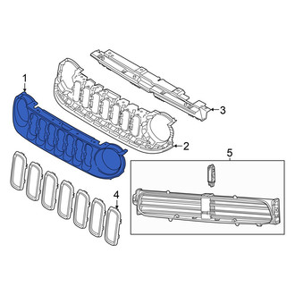Jeep OE - Front Center Grille