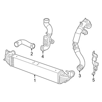 Jeep OE - Cooling - Intercooler (1.4L)