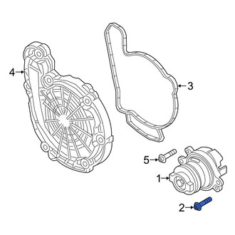Jeep OE - Engine Water Pump Bolt