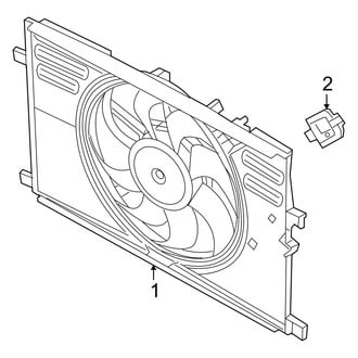 Jeep OE - Cooling Fan (75th Anniversary / Dawn Of Justice / Latitude / Limited / Sport / Trailhawk 2.4L)