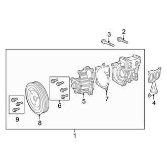 Jeep OE - Cooling - Water Pump (2.4L)