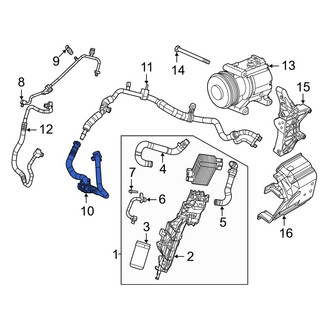 Jeep OE - A/C Refrigerant Discharge Hose