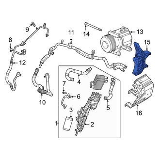 Jeep OE - A/C Compressor Bracket