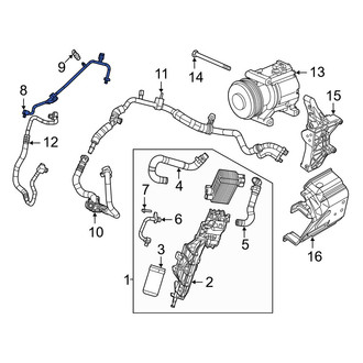 Jeep OE - A/C Refrigerant Liquid Hose