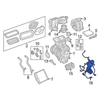 Jeep OE - HVAC System Wiring Harness