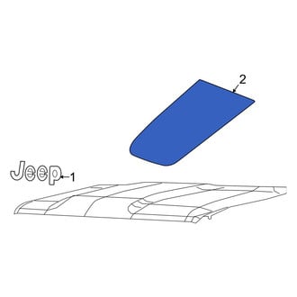 Jeep OE - Front Hood Decal