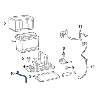 Jeep OE - Battery Vent Tube
