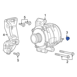 Jeep OE - Alternator Nut