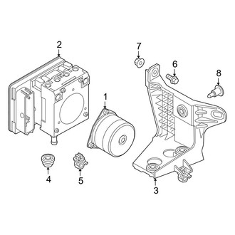 Jeep OE - Electrical - ABS Components (75th Anniversary / Dawn Of Justice / Latitude / Limited / Sport / Trailhawk)