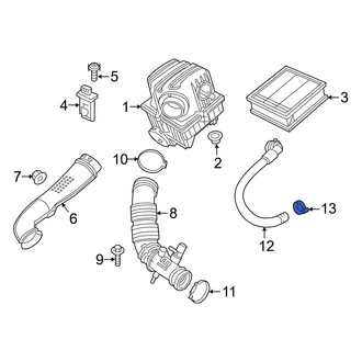 Jeep OE - PCV Valve Hose Clamp