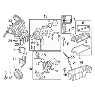 Jeep OE - Engine Oil Filler Cap O-Ring