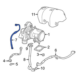Jeep OE - Turbocharger Oil Line