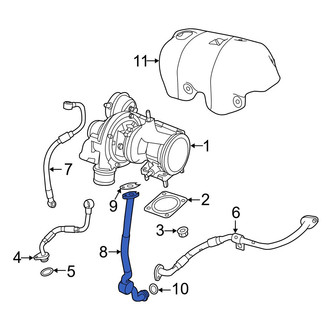 Jeep OE - Turbocharger Oil Line