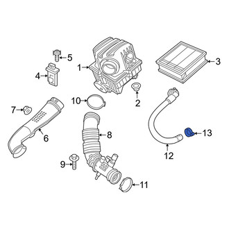 Jeep OE - PCV Valve Hose Clamp