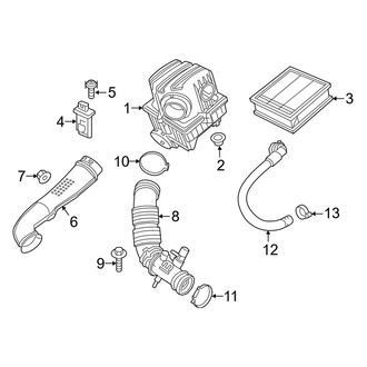 Jeep OE - Engine / Transaxle - Air Intake (2.4L)