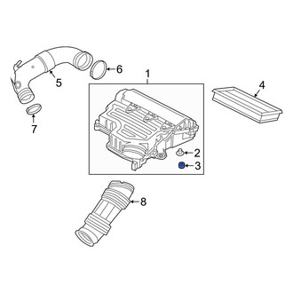 Jeep OE - Air Filter Housing Grommet