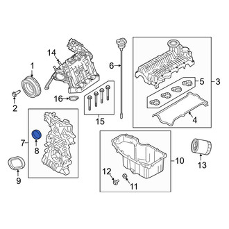 Jeep OE - Engine Timing Cover Seal