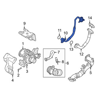 Jeep OE - Turbocharger Oil Line