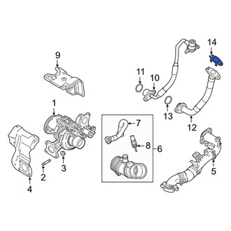 Jeep OE - Turbocharger Oil Line Gasket