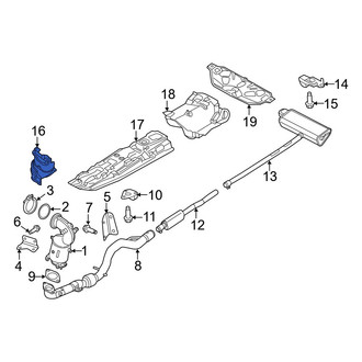 Jeep OE - Catalytic Converter Heat Shield