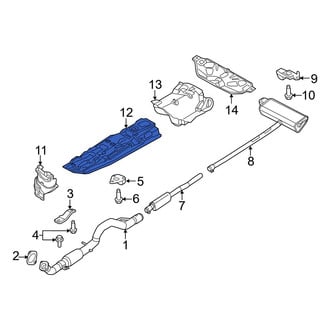 Jeep OE - Front Floor Pan Heat Shield