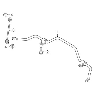 Jeep OE - Front Suspension - Stabilizer Bar & Components