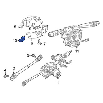 Jeep OE - Steering Column Cover Plug