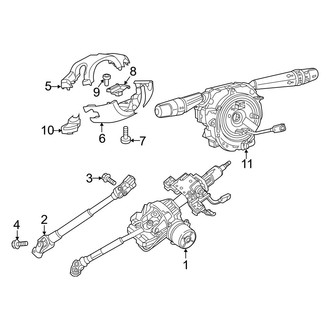 Jeep OE - Steering Column Components