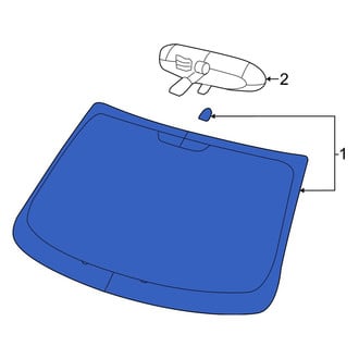 Jeep OE - Front Windshield